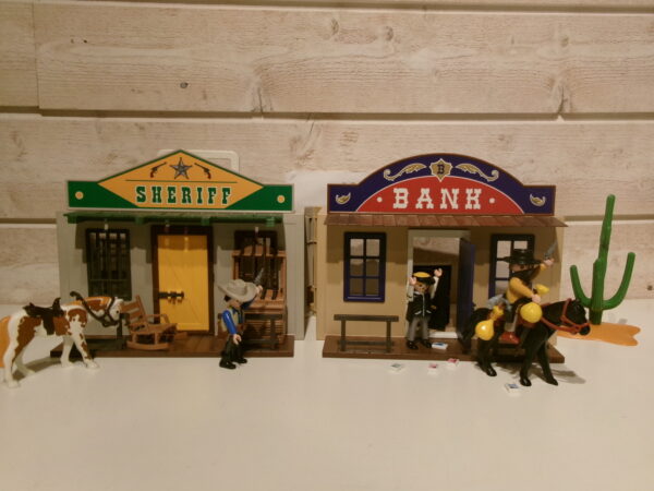 4398 - Sheriff og bank - dobbeltsett