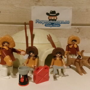 3465 - Inuitter med iglo