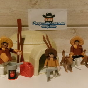 3465 - Inuitter med iglo